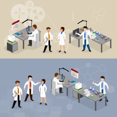 Bilim laboratuarında araştırma yapma ile