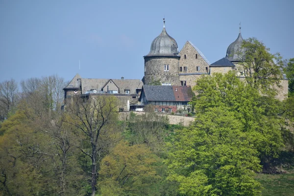 Sababurgský hrad v lepidle — Stock fotografie