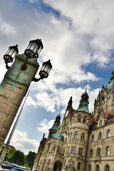 Das Rathaus von Hannover in Niedersachsen — Stock Photo, Image