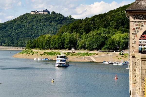 Edersee v Hesensku — Stock fotografie