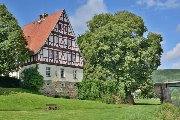 Rathaus Gieselwerder içinde — Stok fotoğraf