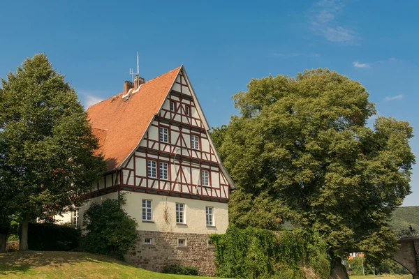 Rathaus w Gieselwerder — Zdjęcie stockowe