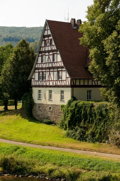 Rathaus in Gieselwerder — Stockfoto