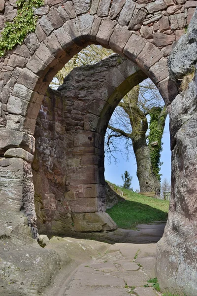 Die burg hanstein — Stockfoto