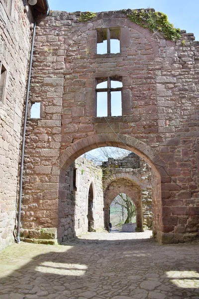 Die burg hanstein — Stockfoto