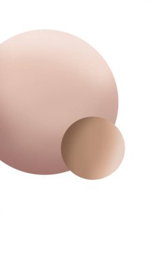 Cute beige circles story template, elegant media icons, beige backround, aesthetic story highlight