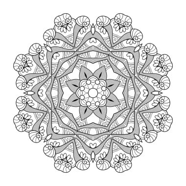 Vektör güzel Deco Mandala