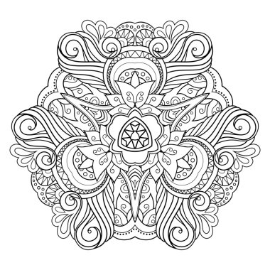 Vektör güzel Deco üçgen