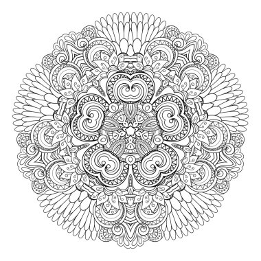 Vektör güzel Deco Mandala