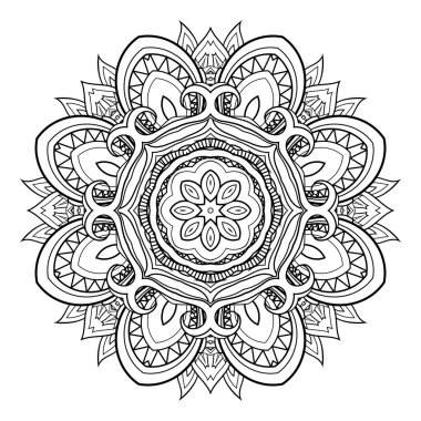 Vektör güzel Deco Mandala