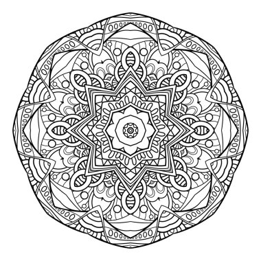 Vektör güzel Deco Mandala