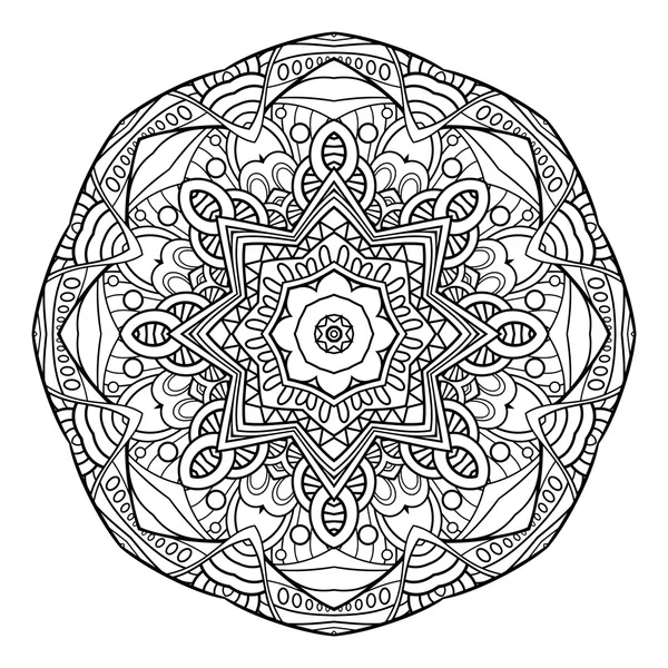 Vecteur Belle Déco Mandala — Image vectorielle