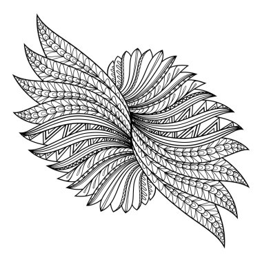 Vektör Deco soyut nesneyi