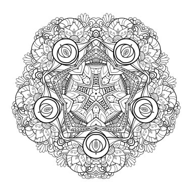 Vektör güzel Deco yıldız