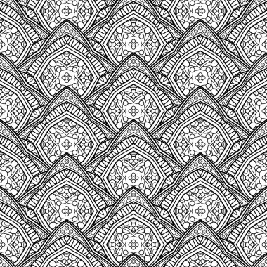 Vektör Dikişsiz tek renkli desen boyama