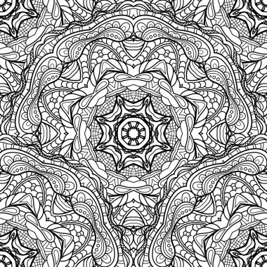 Vektör Dikişsiz tek renkli desen boyama