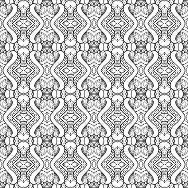 Vektör tek renkli soyut desen