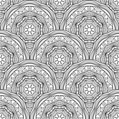 Vektör Dikişsiz tek renkli desen boyama