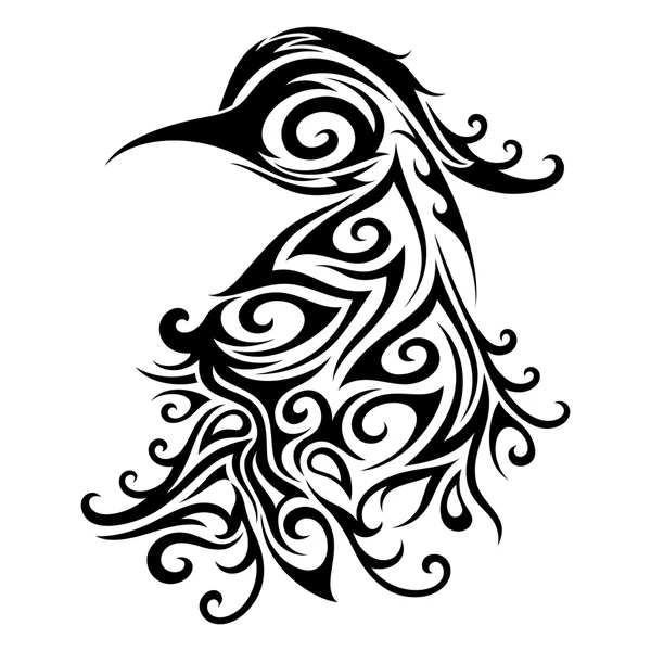 ベクトルのロゴ カッコウ頭 — ストックベクタ