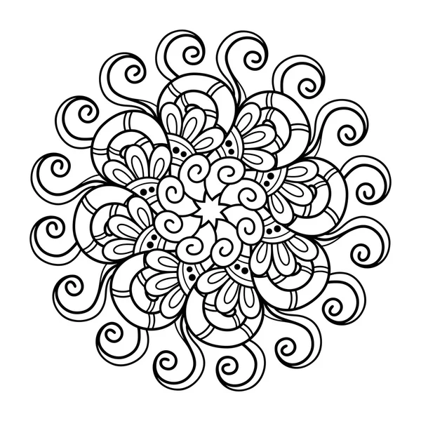 Güzel Deco Mandala — Stok Vektör