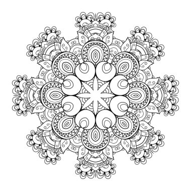 Vektör güzel Deco Mandala