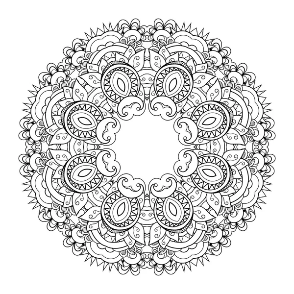 Vector hermoso deco mandala — Vector de stock