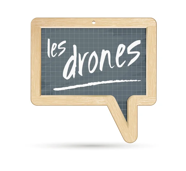 Drohne — Stockvektor