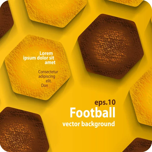Футбол (футбол) фон — стоковый вектор
