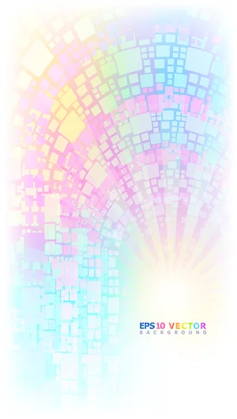 Color arch background — Stock Vector