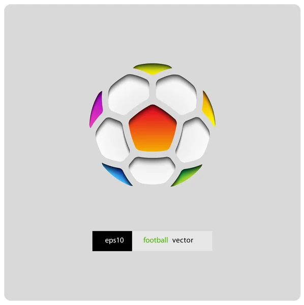 Fotbalové (fotbal) pozadí — Stockový vektor