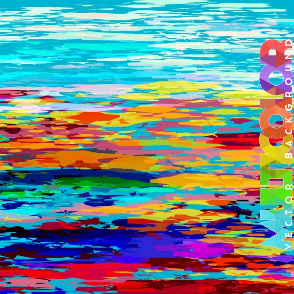 Fondo abstracto multicolor moderno — Vector de stock