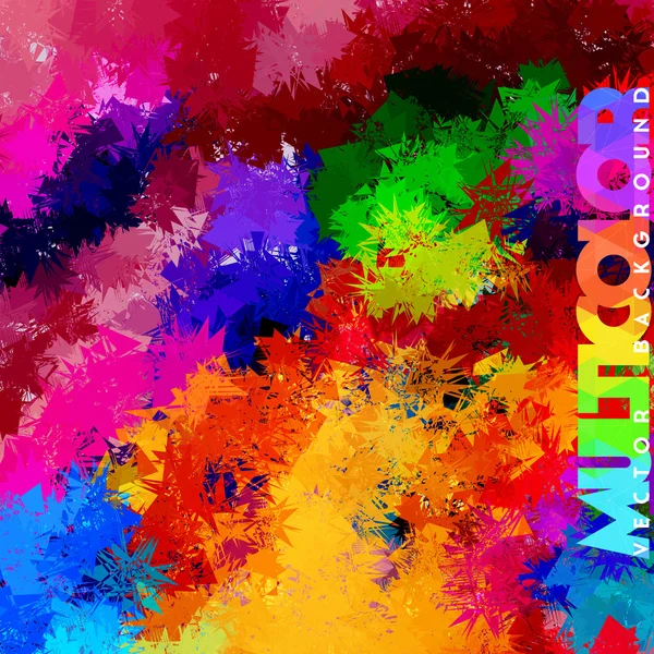 Fond abstrait multicolore moderne — Image vectorielle