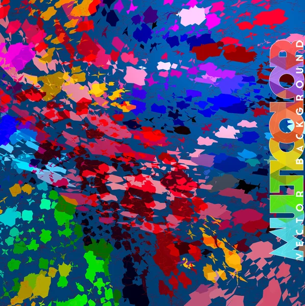 Fondo abstracto multicolor moderno — Archivo Imágenes Vectoriales