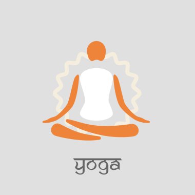 Yoga çizim yapmak karakter