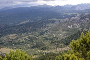 Manzara Grazalema, Cadiz