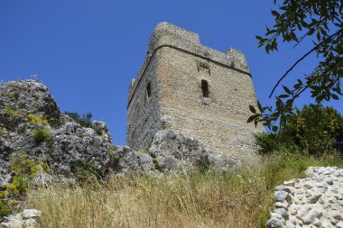 Grazalema, Cadiz eski küçük kale