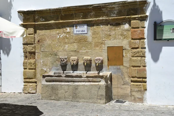 Fonte d'acqua a Grazalema, Cadice — Foto Stock