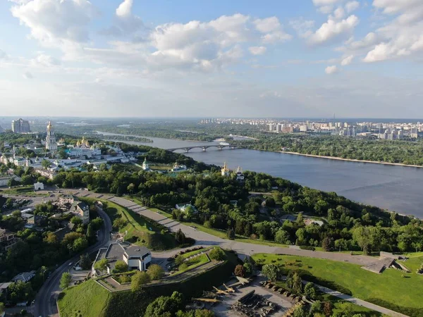 Blick Auf Den Fluss Dnipro Kiew Ist Eine Wunderschöne Stadt — Stockfoto