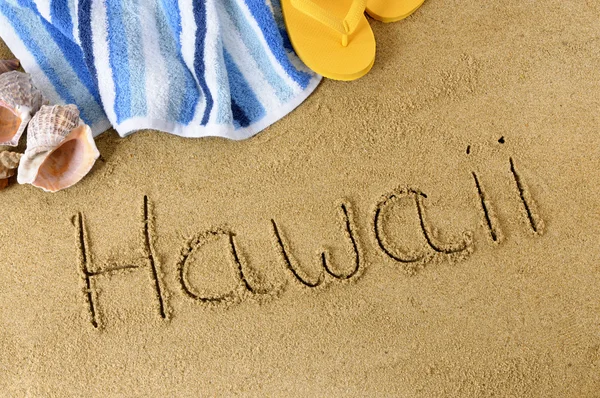 Hawaii beach background — Stock Photo, Image