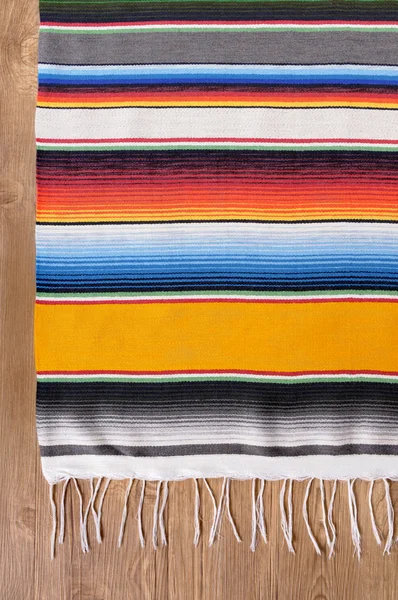 Mexican serape blanket