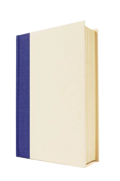 Libro rigido blu e crema — Foto Stock