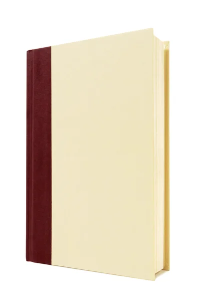 Burgundy and cream hardback book — Stock Photo, Image