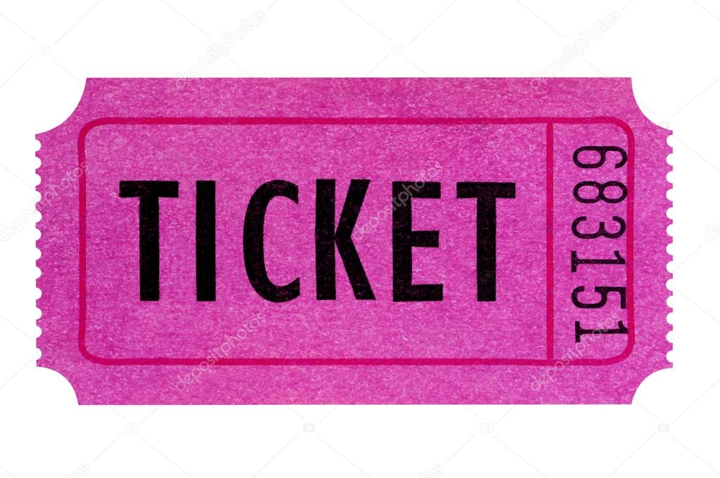 Purple or pink ticket