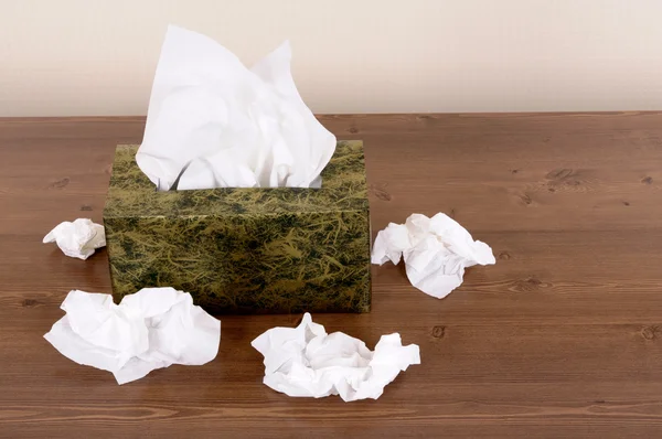 Box of tissues — Stock Photo, Image