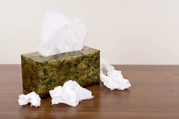 Box of tissues — Stock Photo, Image