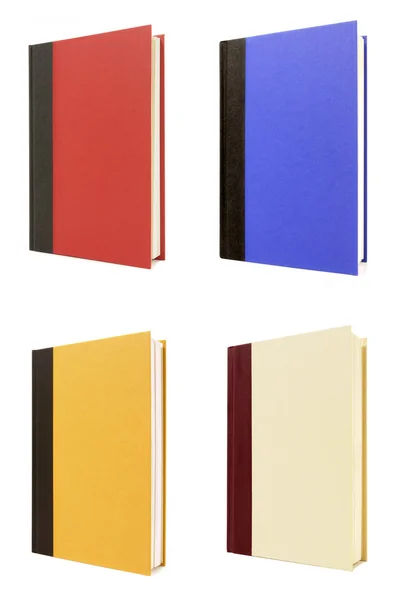 Four hardback books — Stock Photo, Image