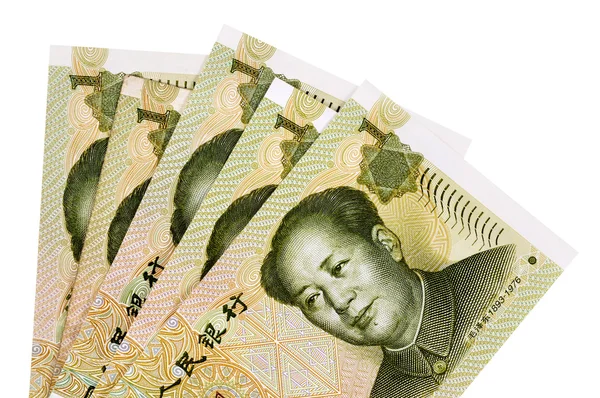 Čínský jüan měny směnky — Stock fotografie