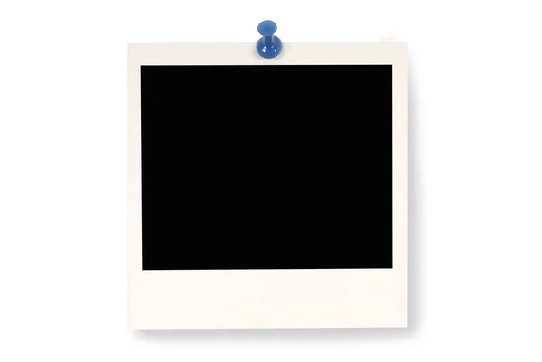 Blank instant picture print — Stock Photo, Image