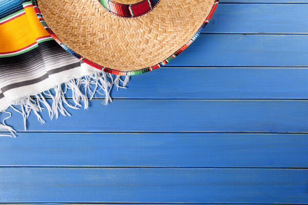 Мексиканский фон с копирайтом
