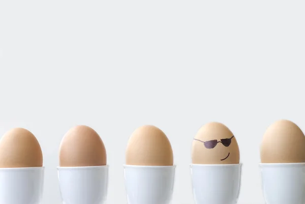 Secret Agent Egg 2 — Stock Photo, Image